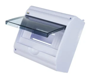 Корпус ОП КМПн 2/9-1 Krepta 3 9мод. IP31 навесной пластик. бел. MKP42-N-09-31-01 (IEK) *1