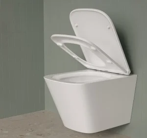 Унитаз подвесной безободковый "Bild Q" 485x342x355мм c системой смыва Торнадо BIQRNSEi25 (Iddis) *1