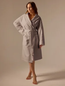 Халат вафельный женский SL HOME: Waffle "Саббиа", размер S, 100% хлопок, 320 г/м2 10091563