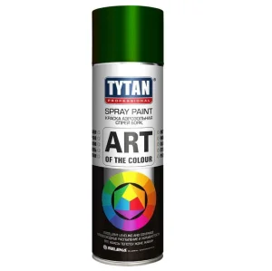 Краска аэрозольная по ржавчине с молотковым эффектом Tytan Professional Art of the colour 400мл зеленая 20465