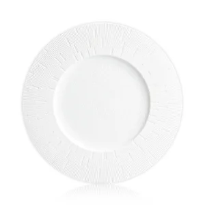Тарелка десертная Esprado "Barcode" 20,6см белая фарфор BRCL021WE301 *1