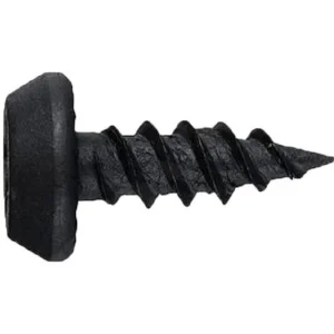 Саморез для крепления профилей полуцилиндр головка, острый, оксид 3,5х11 уп. - 22 шт. SteelRex