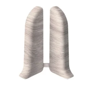 Заглушки для плинтуса (левая/правая) 230 Дуб айсберг 55мм Лексида