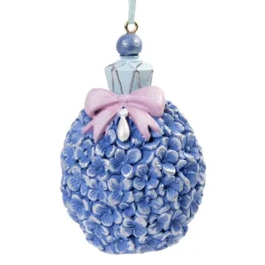Украшение новогоднее подвесное Голубые духи из полирезины 4.5х4.5х7.5см 77836 *1