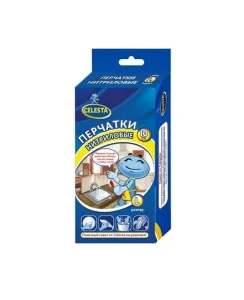 Celesta Перчатки нитриловые, L, 10 шт. (5 пар)