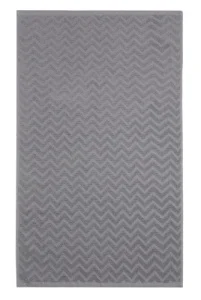 Полотенце махровое LoveLife "Zig-Zag" 70х130 см, цвет серый, 100% хл, 450 гр/м2 9097533