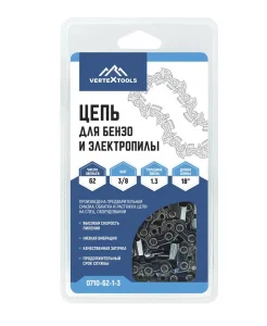 Цепь для бензо и электропилы 3/8" LP 62-1.3 Vertextools 0710-62-1-3 *1