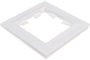 Рамка 1-м "Brite" РУ-1-БрБ белый IEK BR-M12-K01