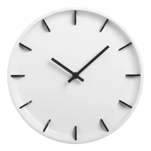 Часы настенные "Классика" круг d=28см, открытая стрелка, корпус белый Рубин 2833-002 *1