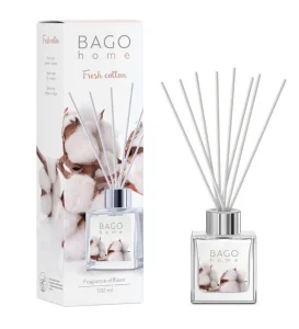 Ароматический диффузор 100мл Свежий хлопок BGH0105 BAGO home *1