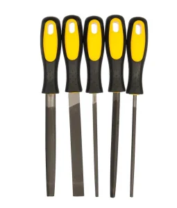 Набор напильников 150мм 5 предм. двухкомпонентная рукоятка STAYER Professional 1681-15-H5 *1