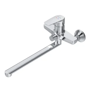 F90A90000 Gem, смеситель для ванны/душа, излив 350 мм, хром, шт.