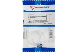 Прокладка для пробок и переходников радиаторов силикон упаковка 4шт MasterProf  ИС.030065