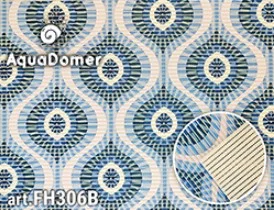 Коврик напольный из вспененного ПВХ FH306B 0,8х15м орнамент (Aquadomer) *15