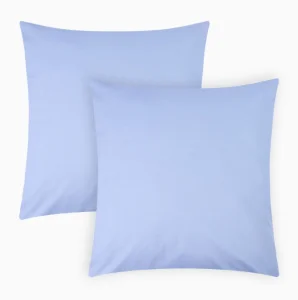 Комплект наволочек "Этель" 70х70 см-2шт, цв голубой, бязь, 100% хл 10183944