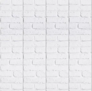 Панель ПВХ Кирпич белый 347 2700х250х8мм