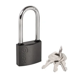 Замок навесной Punto PK-0150 L 3 key англ.ключ. 59155 *1