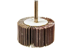 Круг шлифовальный лепестковый d 60x30мм, P320, на шпильке d 6мм Зубр Профессионал 36602-320 *1