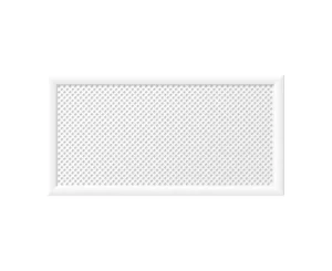 Экран для радиатора 900х600х12 Глория белый