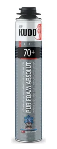 Пена монтажная полиуретановая Kudo Proff Arktika Nord 70+ зима