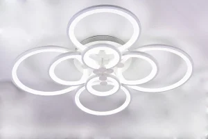 Светильник светодиодный MS 1028 Олт 72-196-232W 3000-6000К Белый AC180-240V 27840Lm 950х910х130 димм