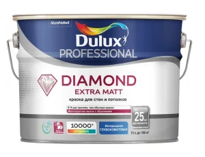 Краска Dulux Professional Diamond Extra Matt глуб/мат BW 9,0л