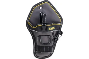 KRAFTOOL  Industrie с отделениями для бит и сверл, кобура для шуруповерта (38744)