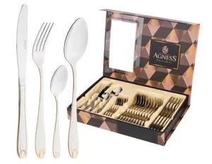 Набор столовых приборов Agness 24 предм. на 6 персон 942-047 *1