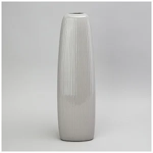 Ваза 13х13х49,3см цвет: серый 374-167 *1
