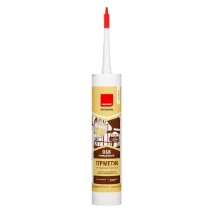 Герметик строительный для OSB-плит и деревянных поверхностей Neomid бежевый 310 мл