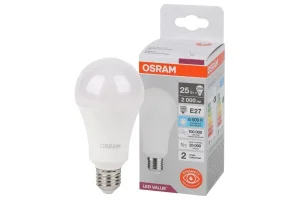 Лампа светодиодная LVCLA200 25SW/865 230VFR E27 10X1 RU OSRAM
