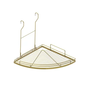 Полка угловая большая, Д280 Ш280 В290, античная бронза MX-421 AB