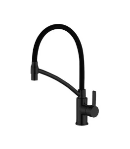 Смеситель для кухни одноручный Haiba HB73644-7 черный