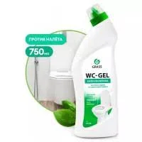 Чистящий кислотный гель от известк. налёта, ржавчины, солевых отлож. "WC-gel" (флакон 1000 мл) *1/8
