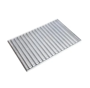 Решетка Gidrolica Step Pro 390х590мм - стальная ячеистая оцинкованная 301 *1