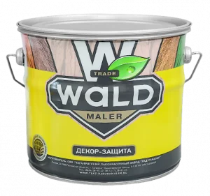 Пропитка защитно-декоративная для древесины Wald бесцветная 10л *1/1