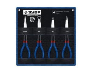 Набор инструмента 4 предмета удлиненного губцевого Зубр Профессионал 22026