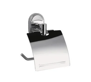Держатель д/туалетной бумаги с крышкой хром HB1903 (Haiba) *1