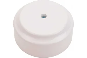 Монтажная коробка Ø80, ОУ без сальников "Ретро" КМ-450 бежевый (Bylectrica) *1