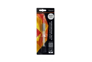 Паста колеровочная для эпоксидной затирки 051 Белая луна Диамант 1 кг шприц 4 мл *1