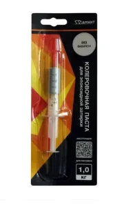 Паста колеровочная для эпоксидной затирки 053 Вавилон Диамант 1 кг шприц 4 мл *1