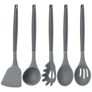 Набор Agness Из 12Пр: 5 Ножей,Доска,Подставка,Половник,Ложка,Лопатка,Шумовка,Ложка Для Спагетти