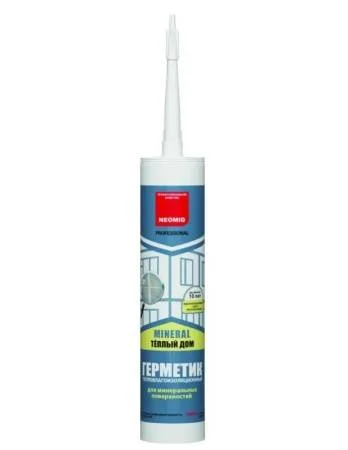 Герметик строительный NEOMID Professional 310 мл. картридж медовый
