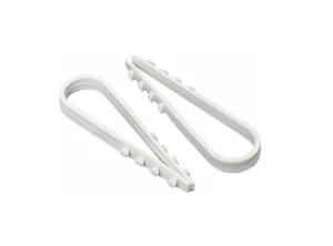 Дюбель-хомут 5-10мм для плоского кабеля белый (упак 10шт) АЭ-5059010-010 УралПак