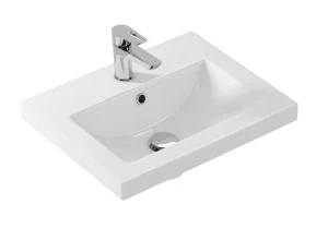 Раковина встраиваемая COMO 50 S-UM-COM50/1-w белый