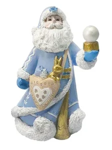 Украшение новогоднее Дед мороз из полирезины 4,3x9х6,3см 89433 *1