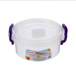 Контейнер пищевой круглый (прозрачн) №1 300мл Д-120мм В-50мм РП-151