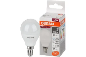 Лампа светодиодная LVCLP60 7SW/865 230V E14 10X1 RU OSRAM