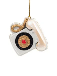 Украшение подвесное Телефон полирезина 1,8x5,4x6см арт.89414 *1