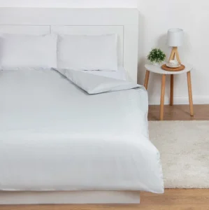 Пододеяльник Этель 145*215, цв.серый, 100% хлопок, поплин125г/м2 9241734